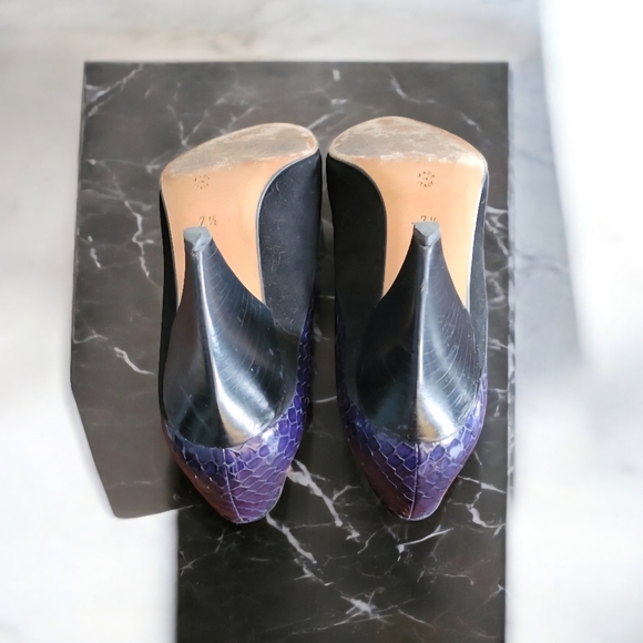 VTG Walter Steiger suede and snakeskin - Picture 5 of 10